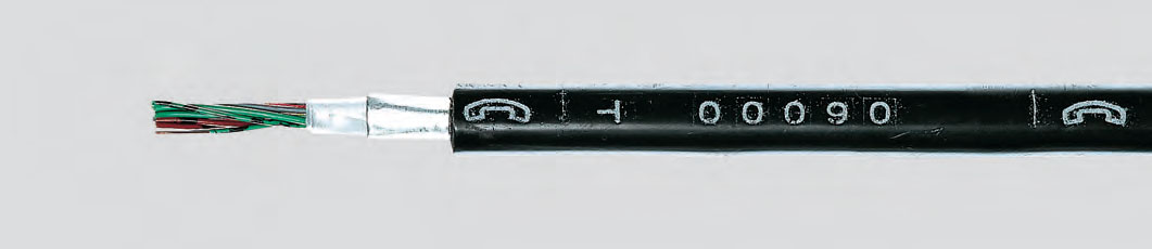 Bd кабель связи для наружной прокладки согласно VDE 0816, слоистая оболочка, без наполнителя
