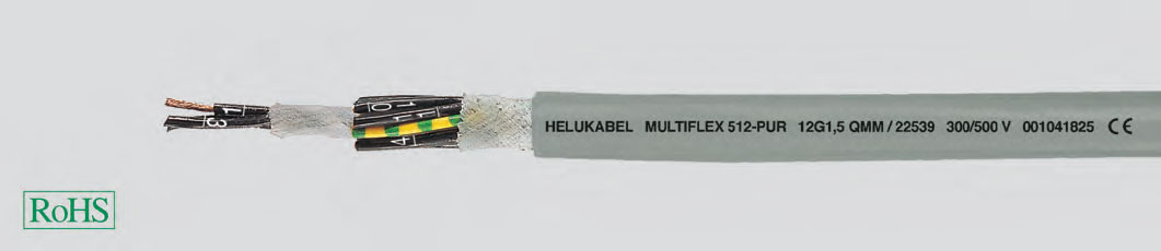 Специальный кабель для энергетических цепей при экстремальных условиях эксплуатации, без галогенов